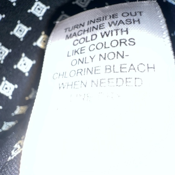 Maurices Black and White Elastic Waist Pants Size M - Picture 2 of 10